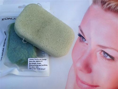 Green Tea Konjac Sponge