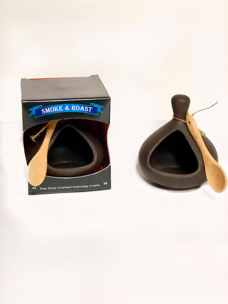 Smoke and Roast Ceramic Pot